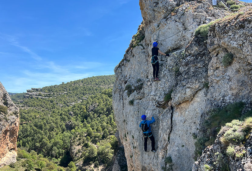Vías Ferratas en Cuenca