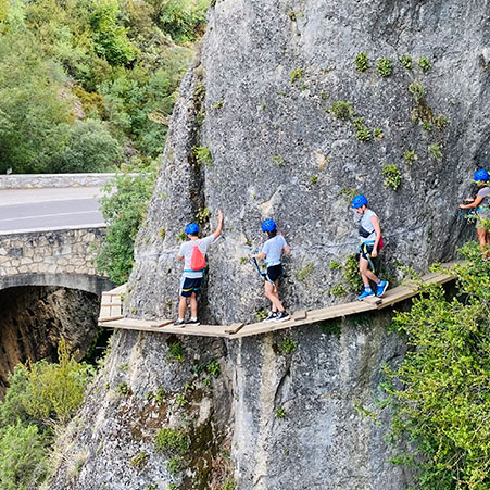 Uña Aventura | Vías Ferratas | Vía Ferrata de Priego