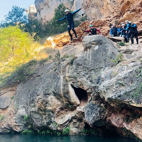 Uña Aventura | Barranquismo | Barranco del Jucar o Ventano