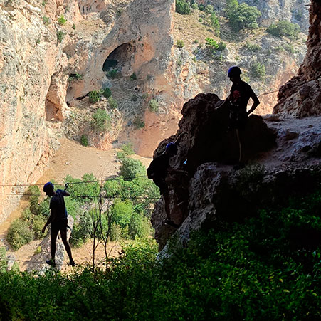 Uña Aventura | Vías Ferratas | Ferrata del Ventano del Diablo