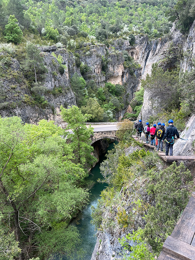 Vía Ferrata de Priego (Cuenca) Uña Aventura