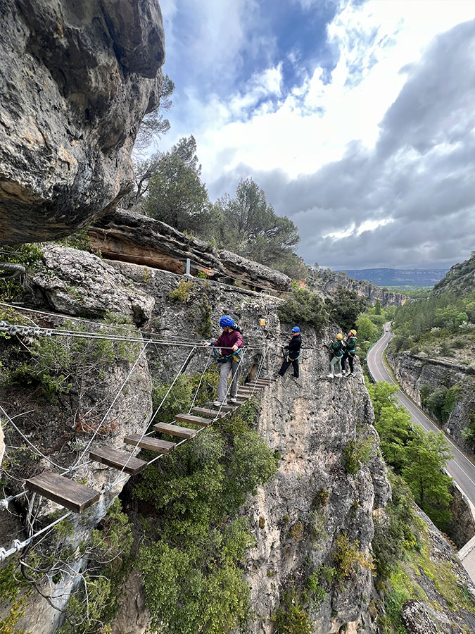 Vía Ferrata de Priego (Cuenca) Uña Aventura