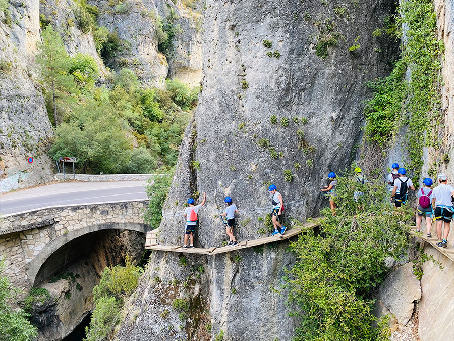 Vía Ferrata de Priego (Cuenca) Uña Aventura