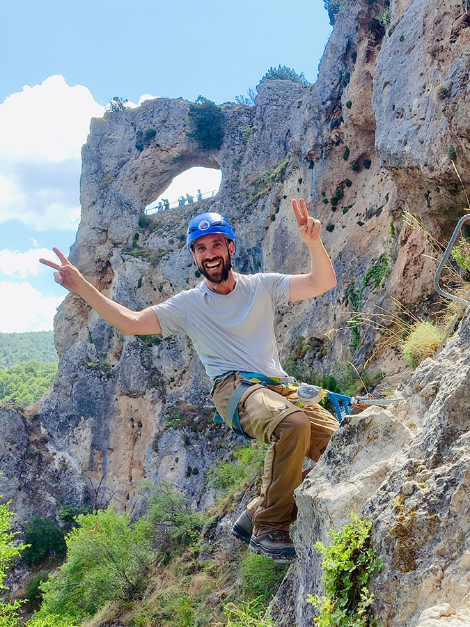 Vía Ferrata del Ventano del Diablo (Cuenca) Uña Aventura