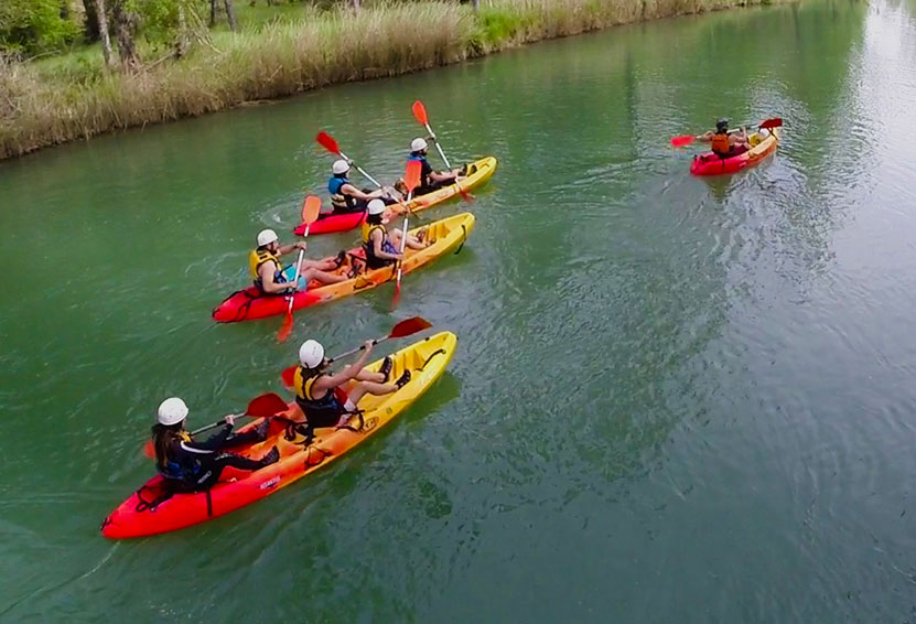 Rutas en piragua en Cuenca, alquiler de piraguas y kayak